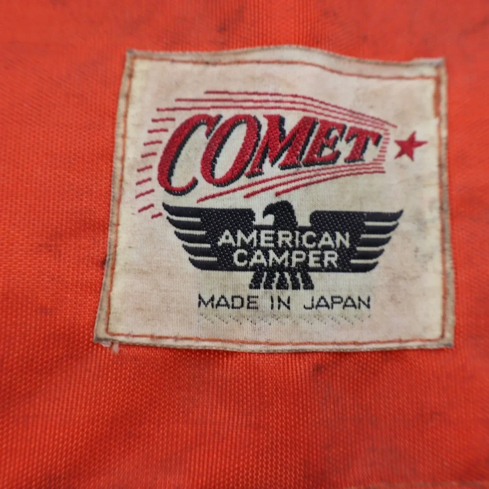 Comet American‎ Camper External Frame Backpack Unisex Large Orange Vintage Japan